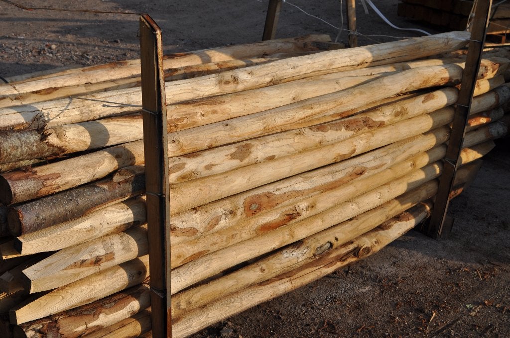Kastanje palen, Tuin en Terras, Palen, Balken en Planken, Ophalen, Palen, Nieuw, Hardhout