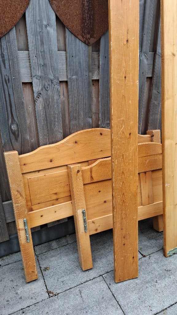 ledikant, Ophalen, Gebruikt, 90 cm, Degelijk