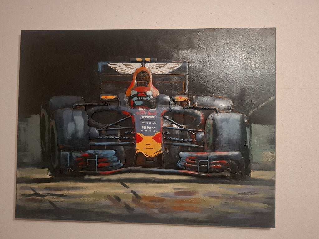 Max Verstappen 3d schilderij, Ophalen, 50 – 75, Zo goed als nieuw, Schilderij