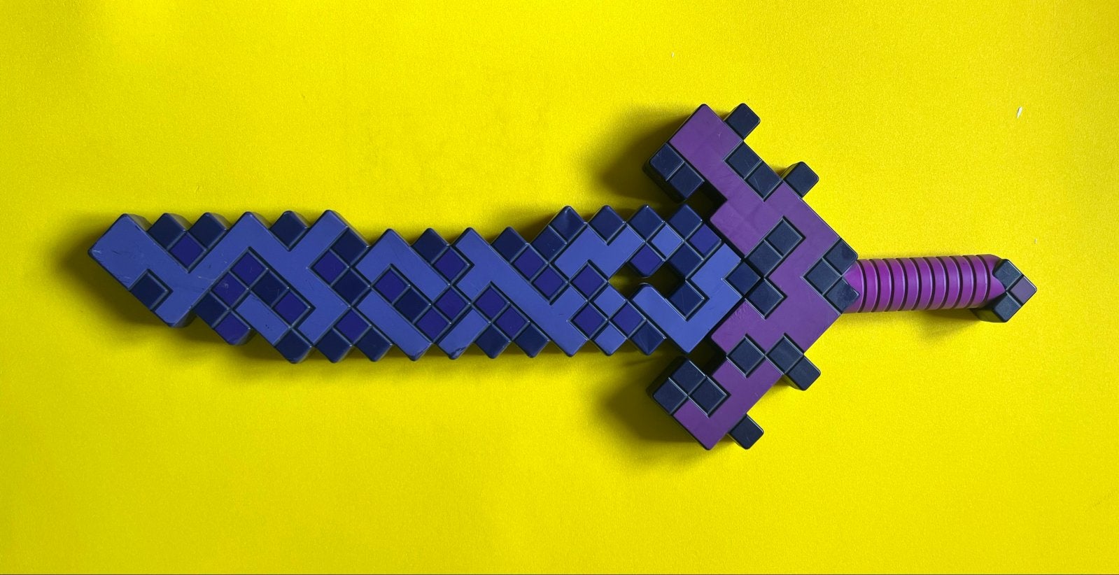 Minecraft Zwaard Paars 60 cm, Ophalen, Zo goed als nieuw