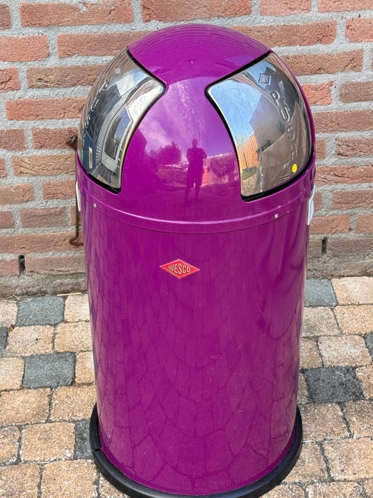 Wesco duo-prullenbak, 40 liter of meer, Ophalen, Gebruikt