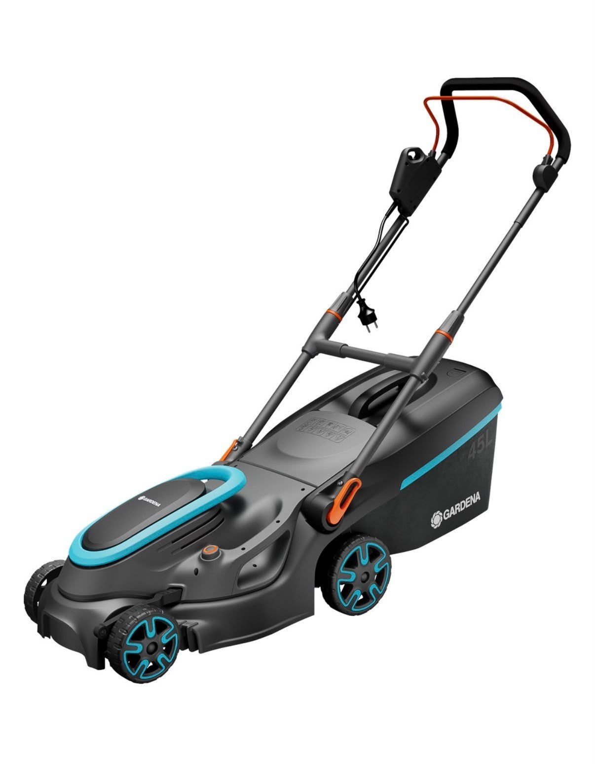 Gardena grasmaaier - Kort gebruikt, zo goed als nieuw, Ophalen, Elektrische grasmaaier, Zo goed als nieuw, Opvangzak