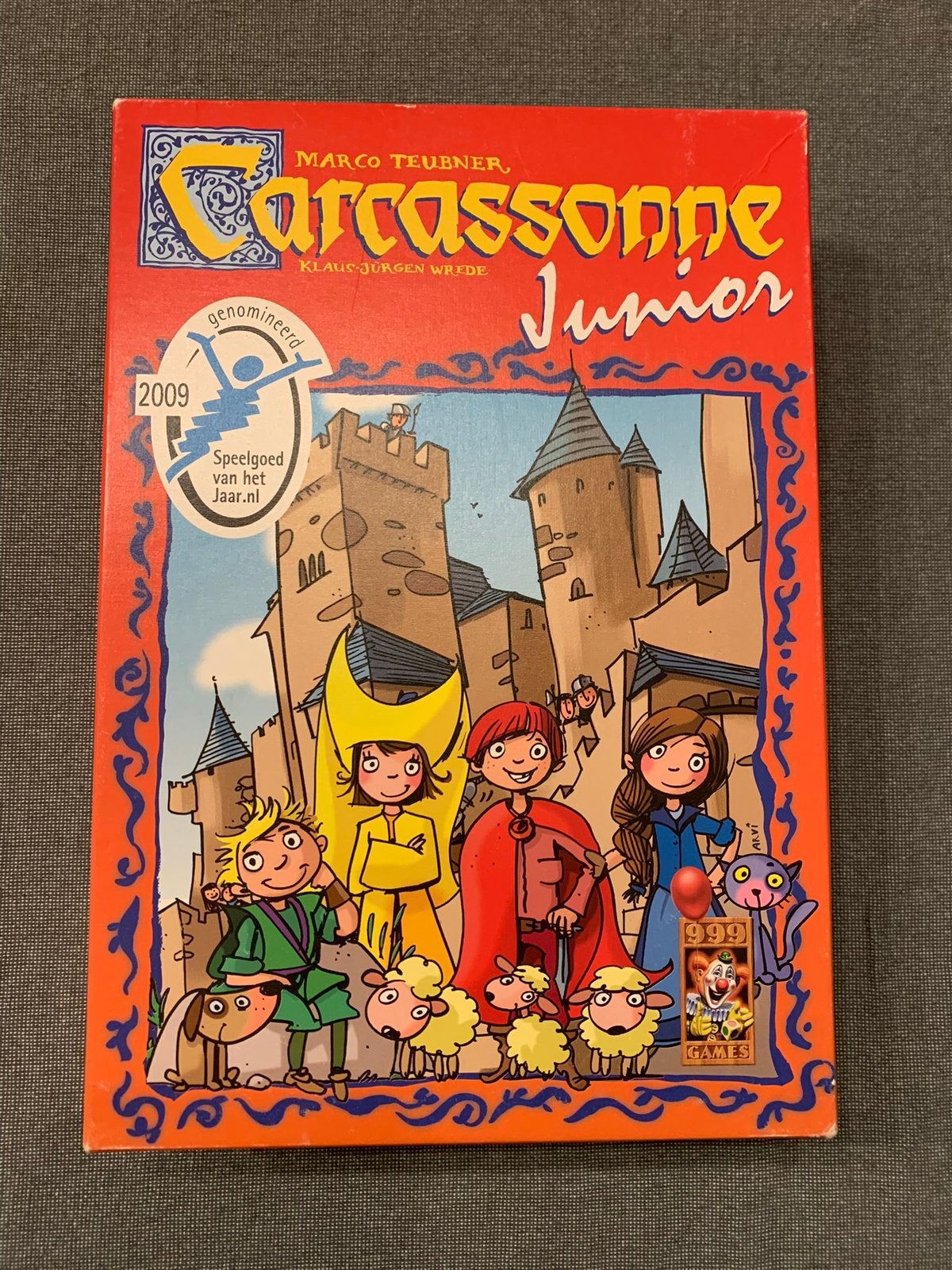 Carcasonne junior, Een of twee spelers, Ophalen of Verzenden, Zo goed als nieuw