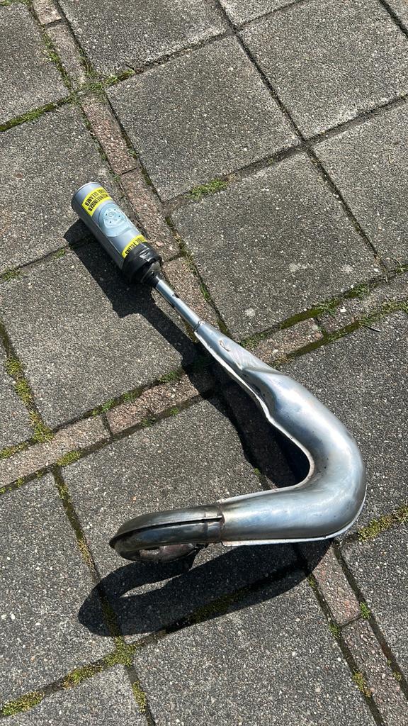 Custom tomos honda mt5 uitlaat, Fietsen en Brommers, Ophalen of Verzenden, Zo goed als nieuw, Uitlaat