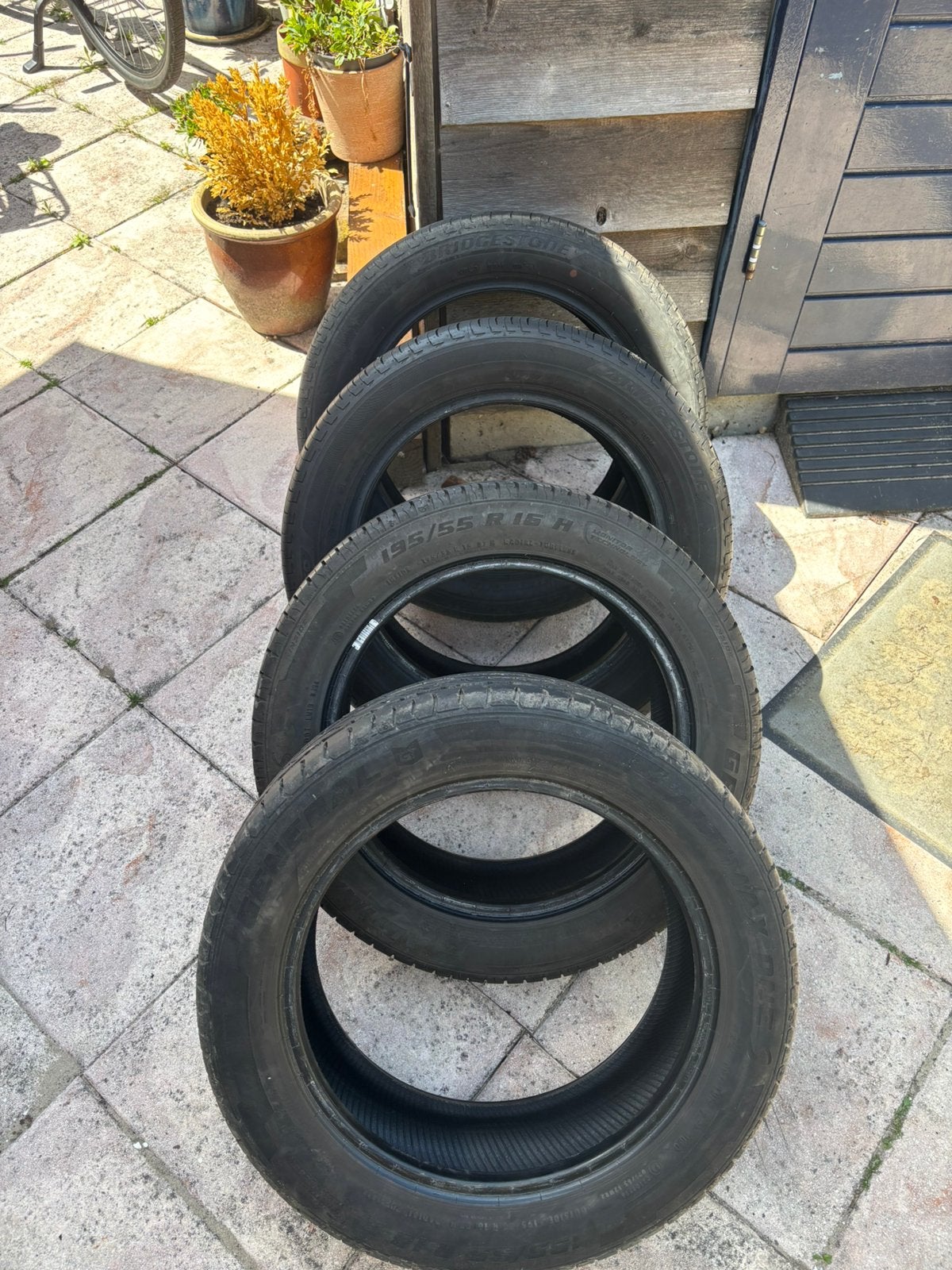 4 banden te koop, Ophalen, Nieuw, Zomerbanden, Band(en)