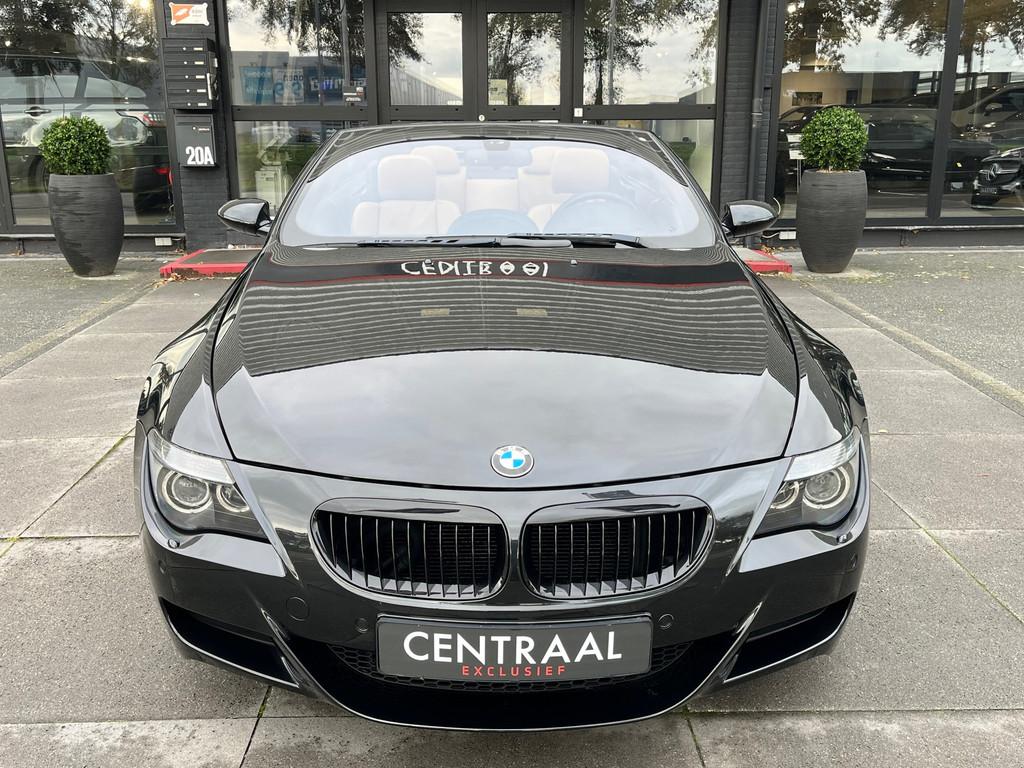 BMW 6-serie Cabrio M6|Head-Up|Memory|Keyless|Pdc|Leder|Stoel, Auto's, BMW, Automaat, Achterwielaandrijving, Gebruikt, Beige