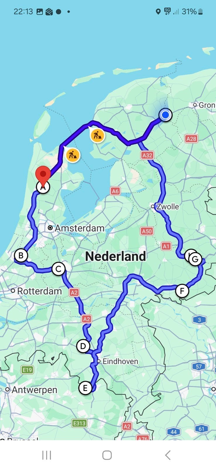 bezorgroute hindernis materiaal 11 oktober, Verzenden, Zo goed als nieuw, Springen