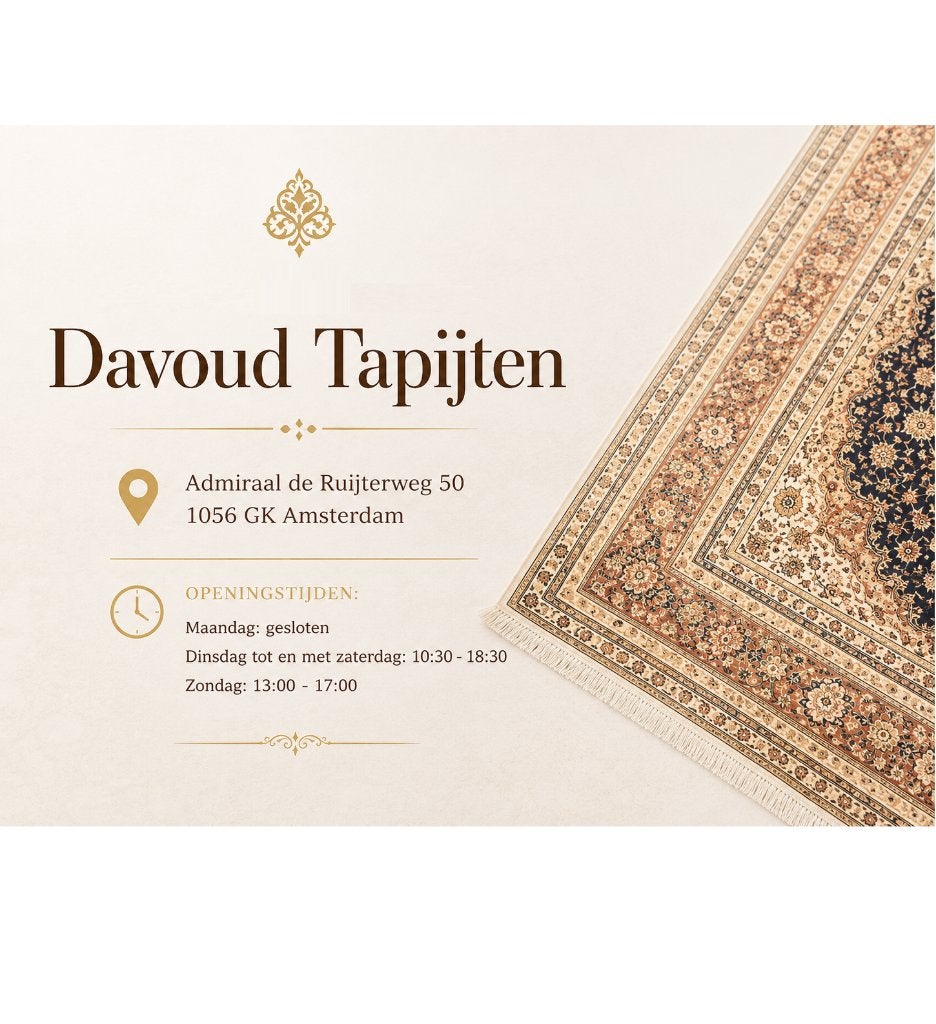 Davoud Perzische Tapijten ( alle soorten tapijten ), 200 cm of meer, Ophalen of Verzenden, NA, NA