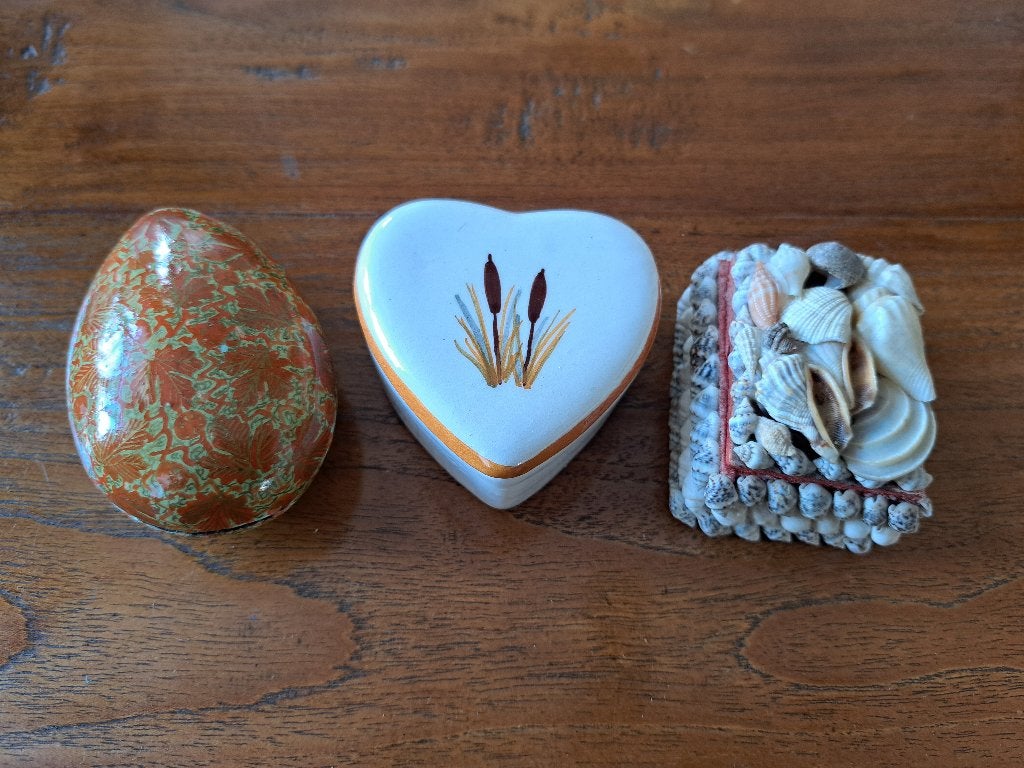 3 doosjes natuur, Ophalen of Verzenden