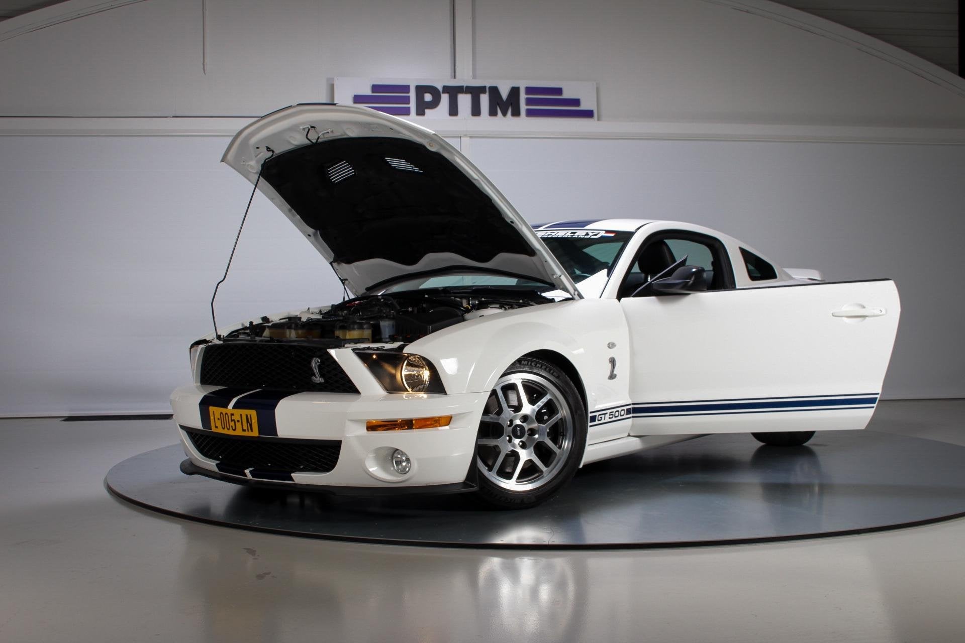 2007 Ford Mustang Shelby GT500, Achterwielaandrijving, Gebruikt, 5400 cc, Wit