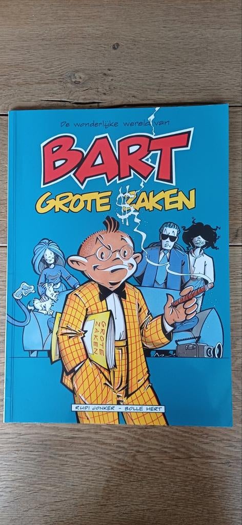 Bart Grote Zaken - Rudi Jonker - Bolle Hert, Eén stripboek, Ophalen of Verzenden, Zo goed als nieuw, Rudi Jonker - Bolle Hert
