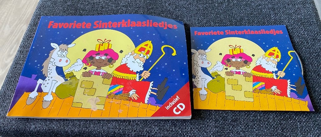 CD Favoriete Sinterklaasliedjes met boekje met teksten., Ophalen of Verzenden, Zo goed als nieuw, Sinterklaas, Inclusief boekje