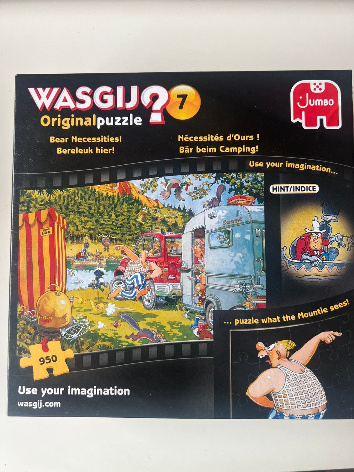 Wasgij puzzel 950 dtukjes, Ophalen, 500 t/m 1500 stukjes, Zo goed als nieuw