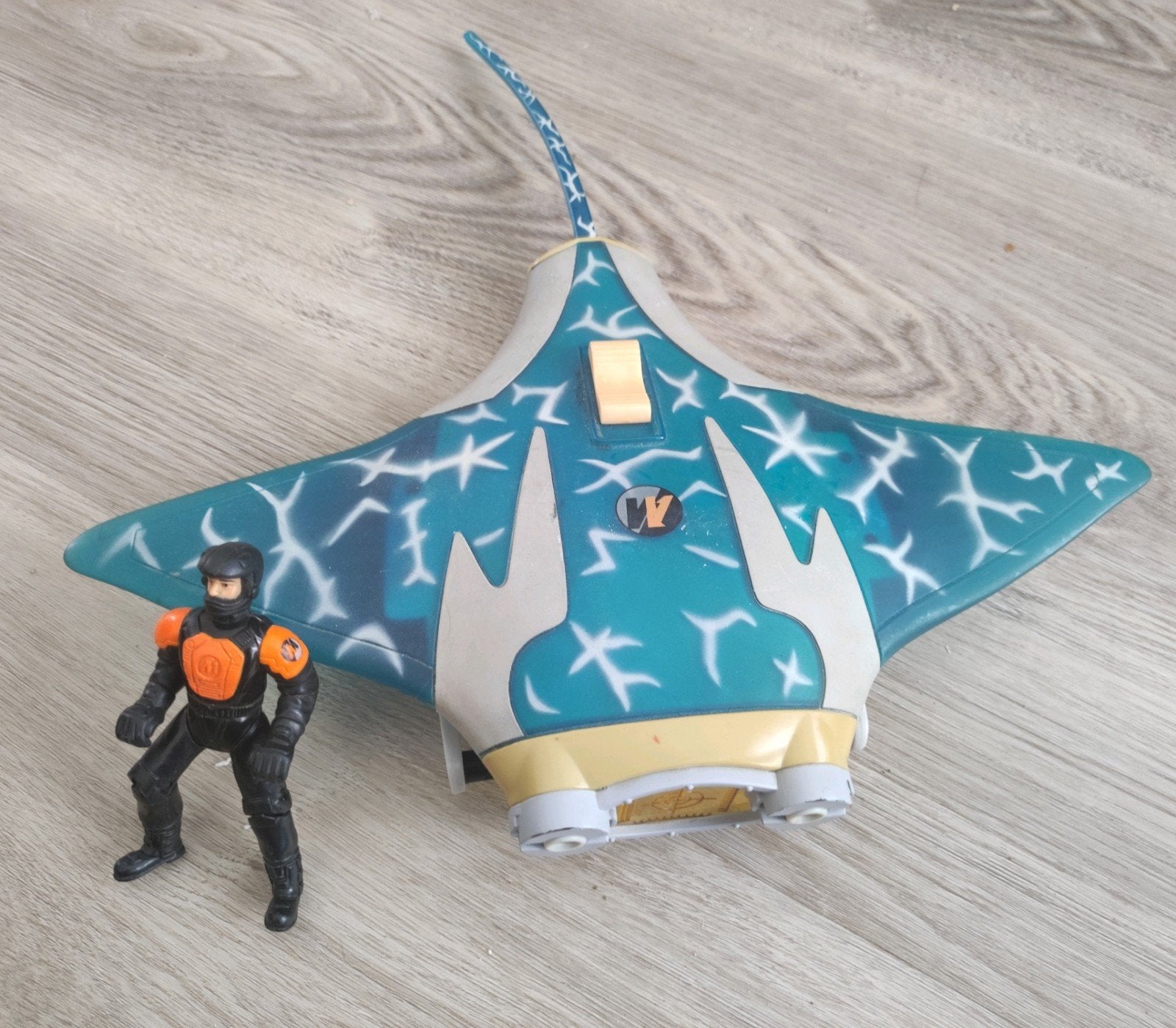 Action Man Manta Ray Diver Mission 2002 + action man figuur, Ophalen of Verzenden, Gebruikt