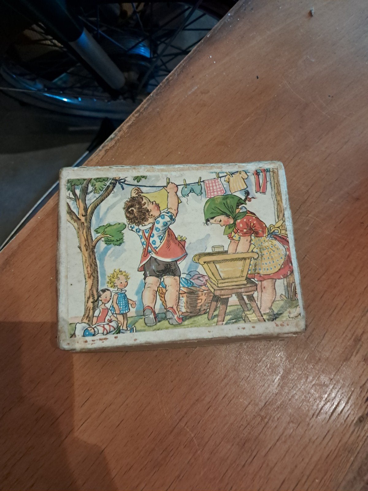 Oude blokjes puzzel, Ophalen of Verzenden