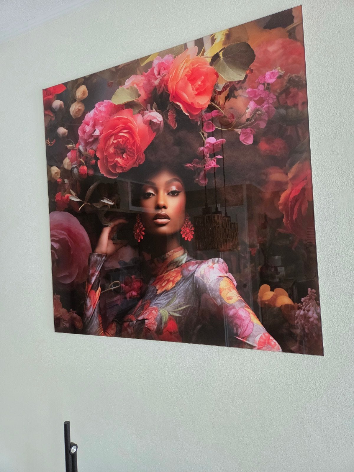 plexiglas schilderij, Ophalen, Zo goed als nieuw, Schilderij