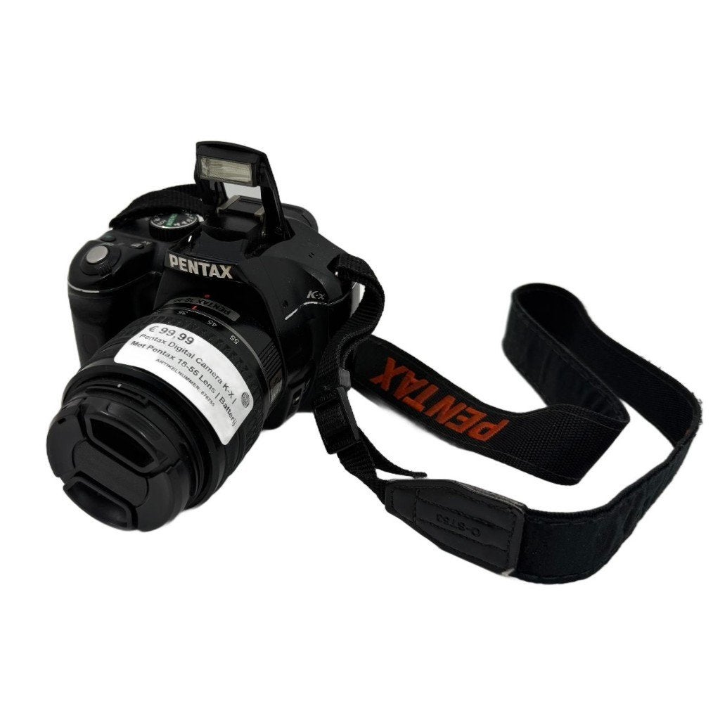 Pentax Digital Camera K-X | Met Pentax 18-55 Lens | Batterij, Dordrecht@usedproducts.nl, Toulonselaan 72, Ophalen of Verzenden