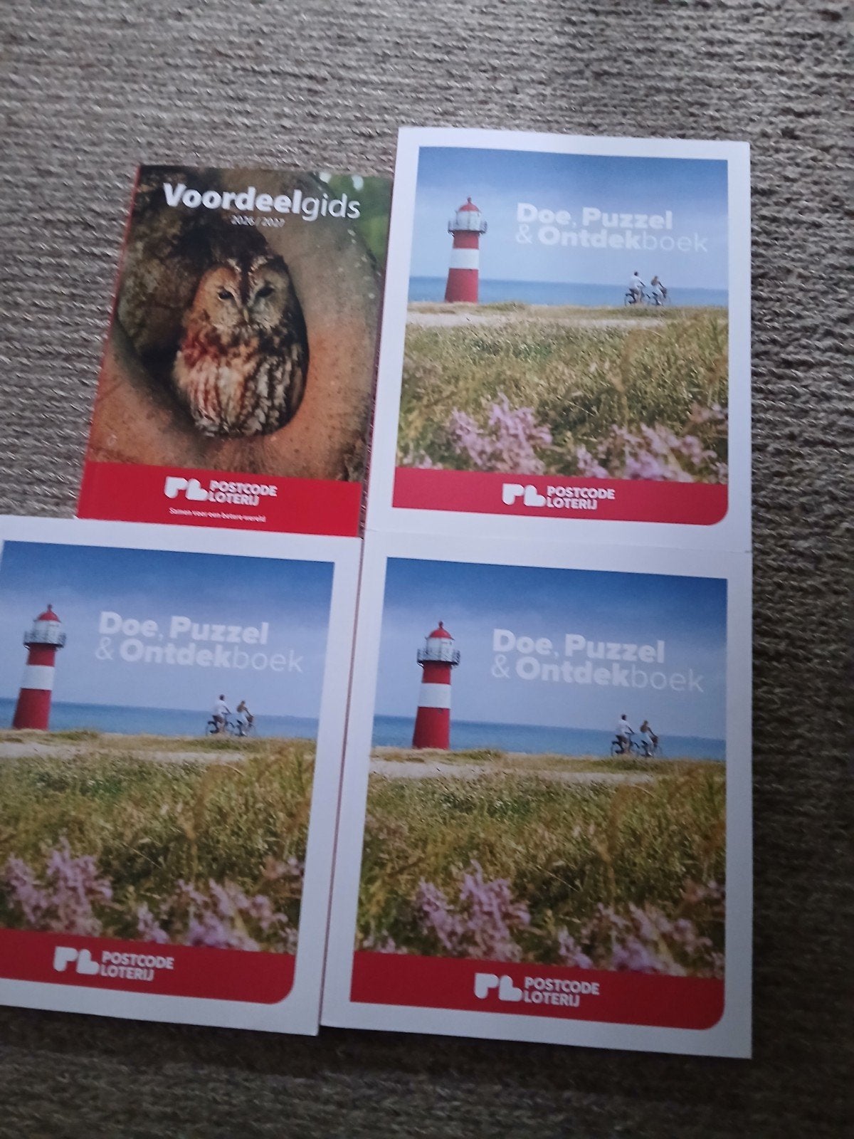 Alles van de postcodeloterij nieuw Voordeelgids/ korting bon, Drie personen of meer, Kortingsbon