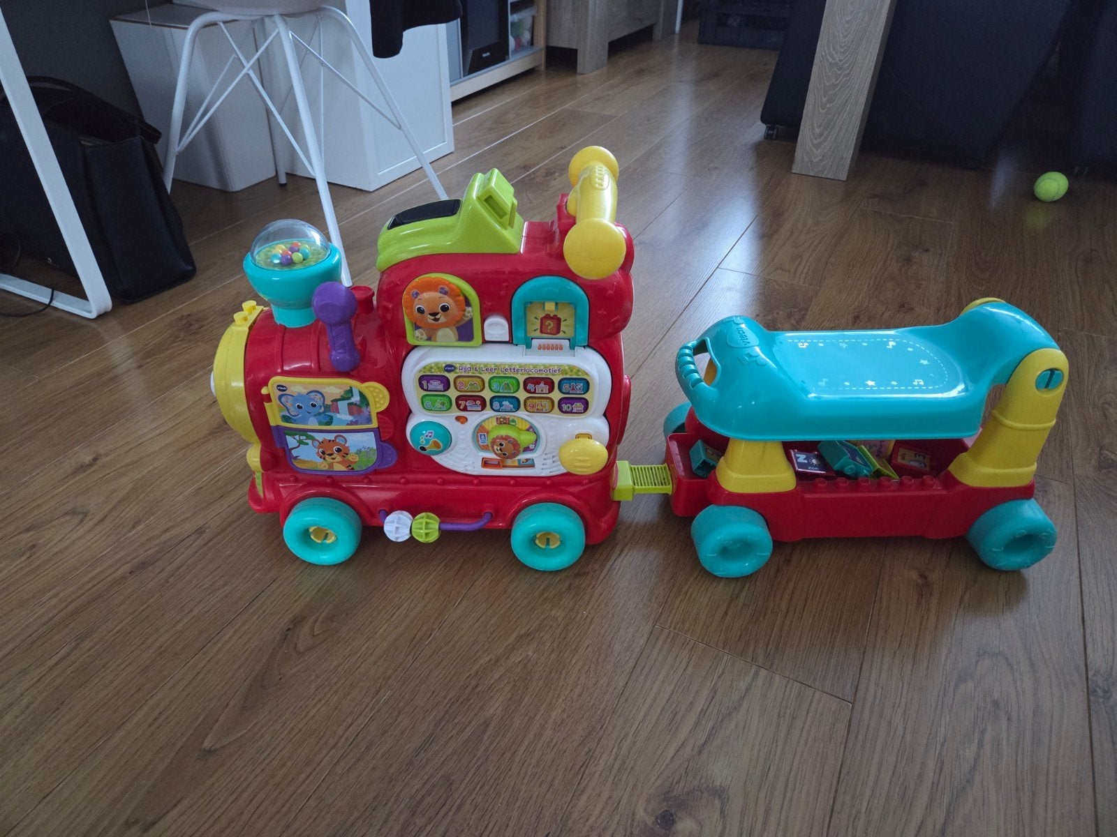 VTech Baby Speeltrein met aanhanger, Ophalen of Verzenden, Gebruikt