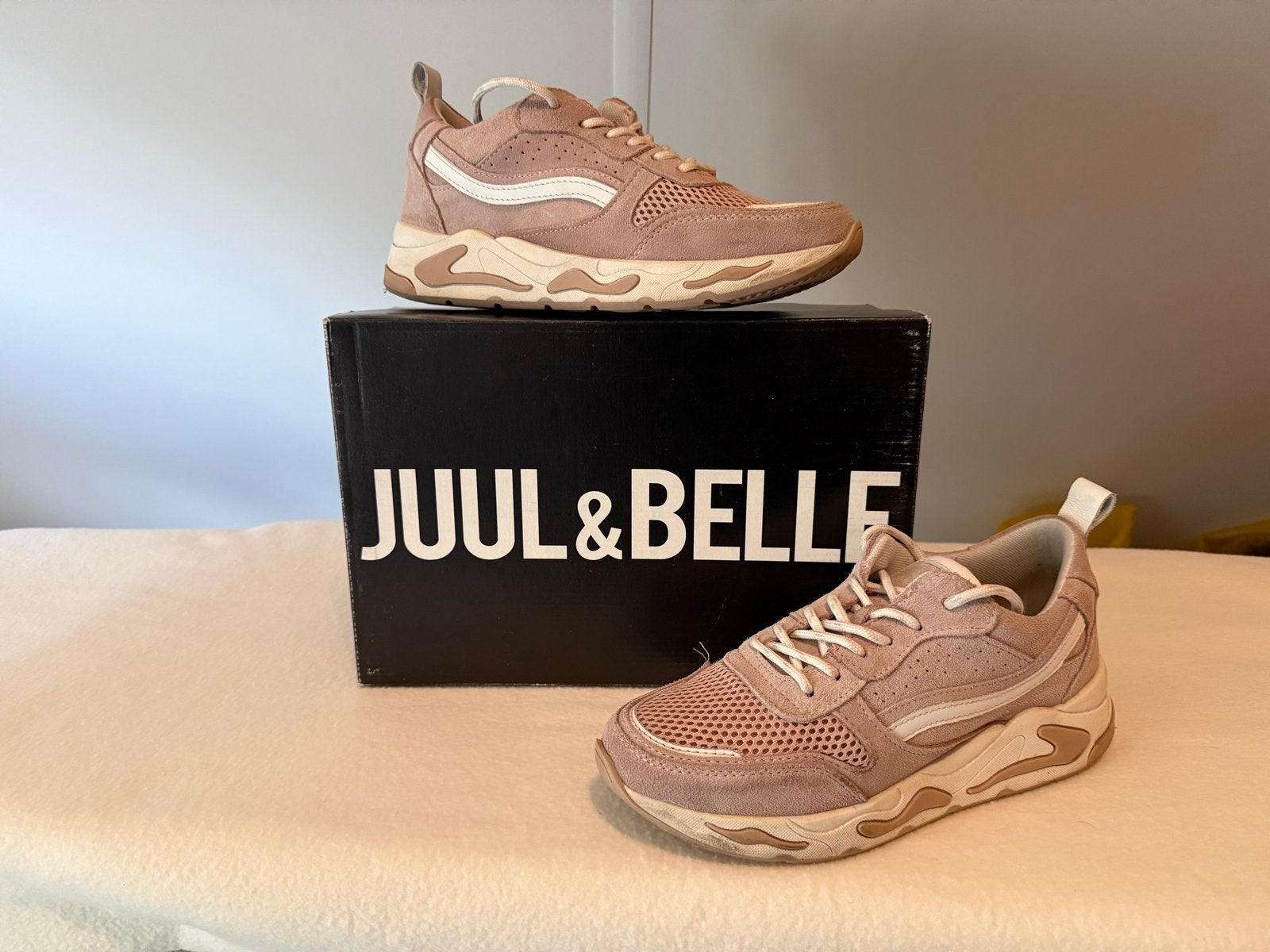 Juul & Belle Sneaker Oslo - Oud Roze - Maat 39, Kleding | Dames, Verzenden, Gedragen, Roze, Sneakers of Gympen