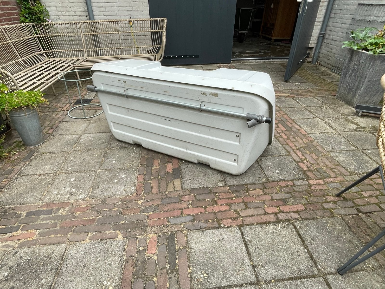 Thule Topbox  450L - Inclusief Bevestiging, Ophalen of Verzenden, Gebruikt