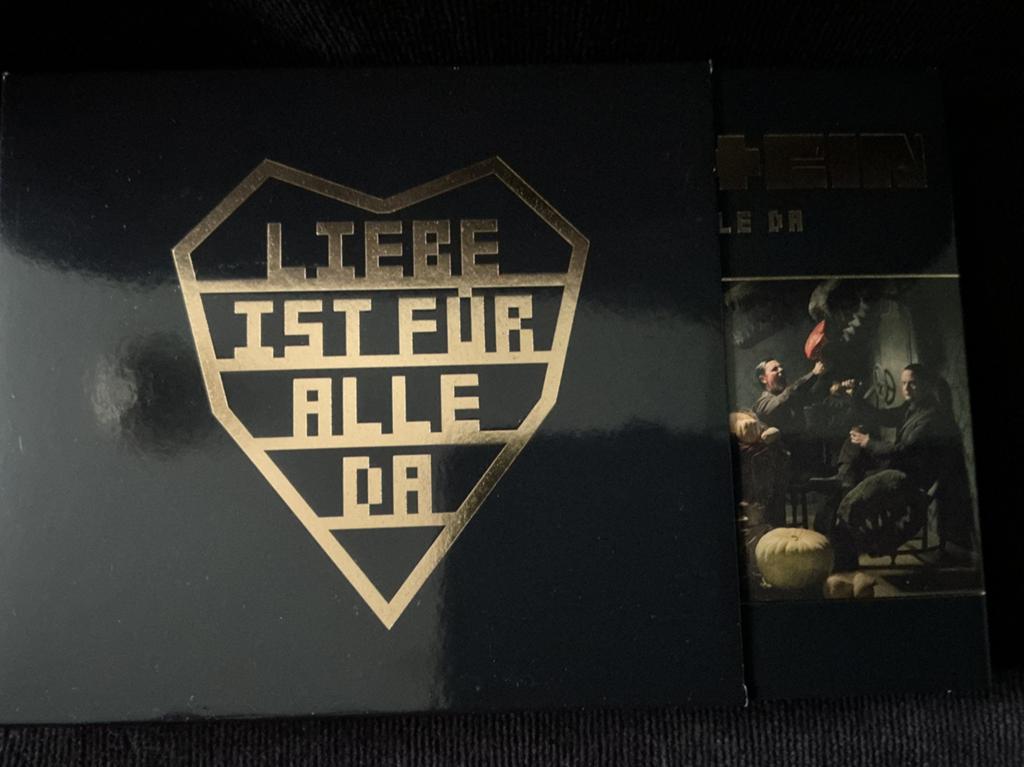 Rammstein, Liebe ist für Alle da dubbel-cd met sleeve, Ophalen of Verzenden, Zo goed als nieuw