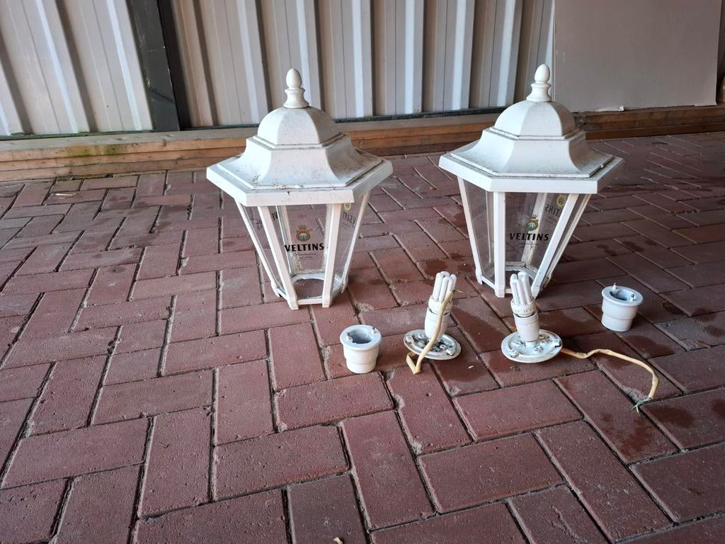 Veltins  lampen, Ophalen, Gebruikt, Netvoeding, Staande lamp