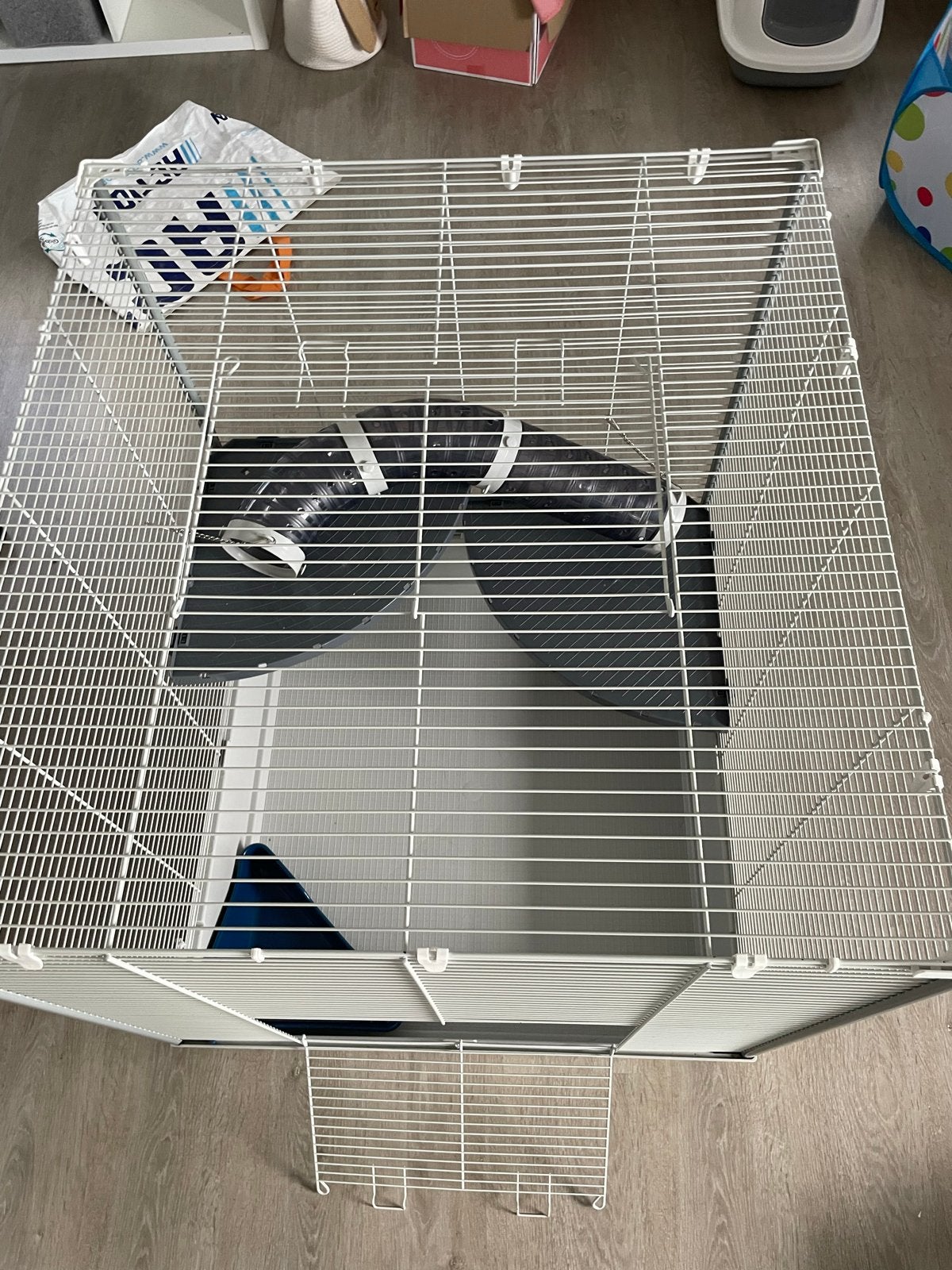 Ferplast frettenkooi Furet extra large met accessoires, Ophalen, Zo goed als nieuw