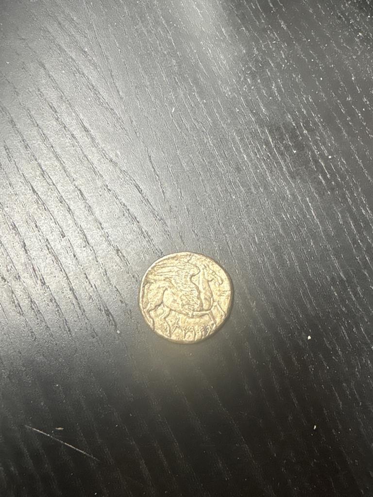 Antieke Grieks-Romeinse Munt - Dekadrachme Carthago, Ophalen of Verzenden, Midden-Oosten, Losse munt