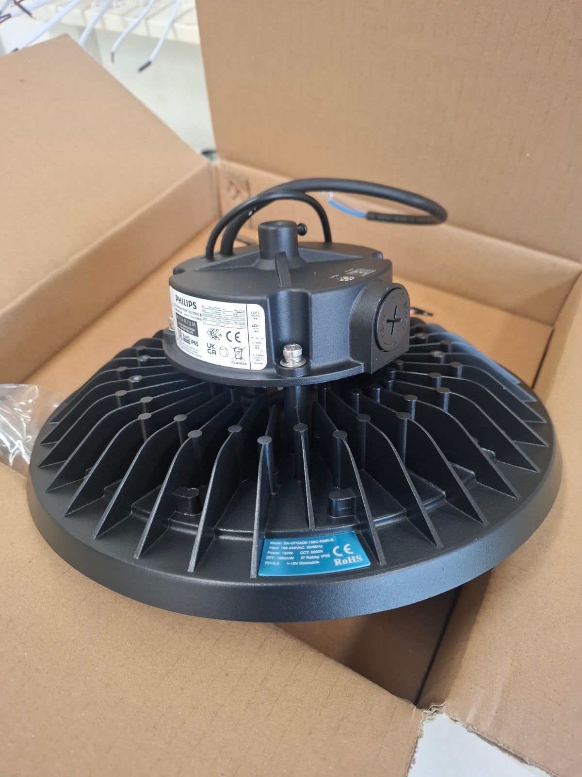 Ufo Highbay LED Lamp 150W Dimb. 5000K - Krachtige Verlichti, Ophalen of Verzenden, Nieuw