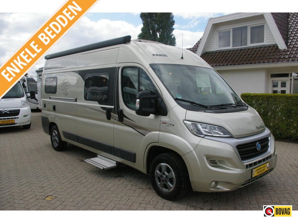 Knaus Boxstar 600 Enkele bedden, Platinum Selection, Ringverwarming, Fiat, Tot en met 2, Koelkast
