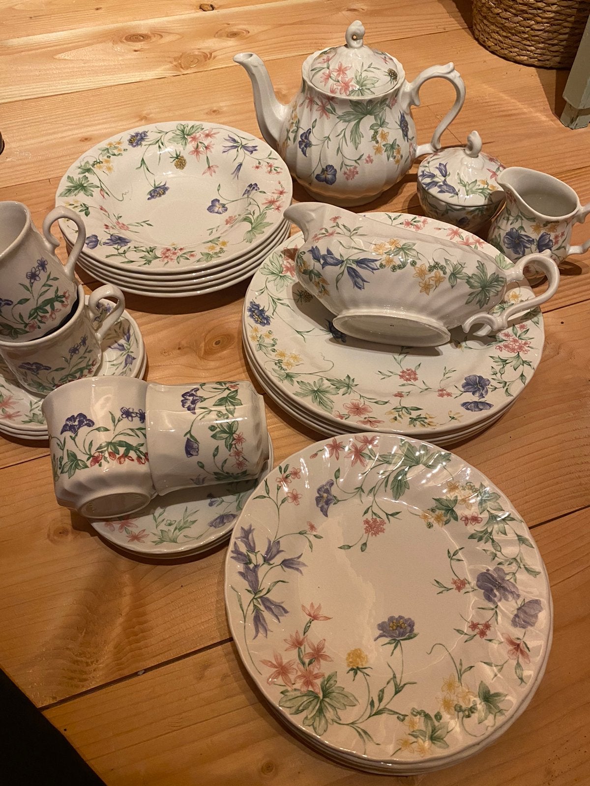 Crown Clarense servies Engels, Ophalen of Verzenden