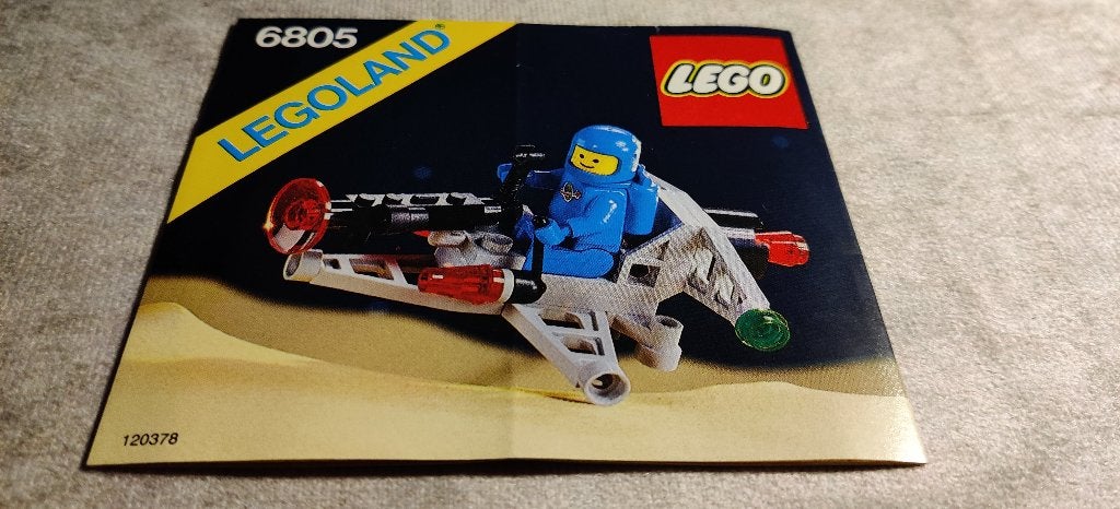 Lego Astro Dasher Instructie Boekje 6805, Gebruikt, Lego, Overige typen, Ophalen of Verzenden