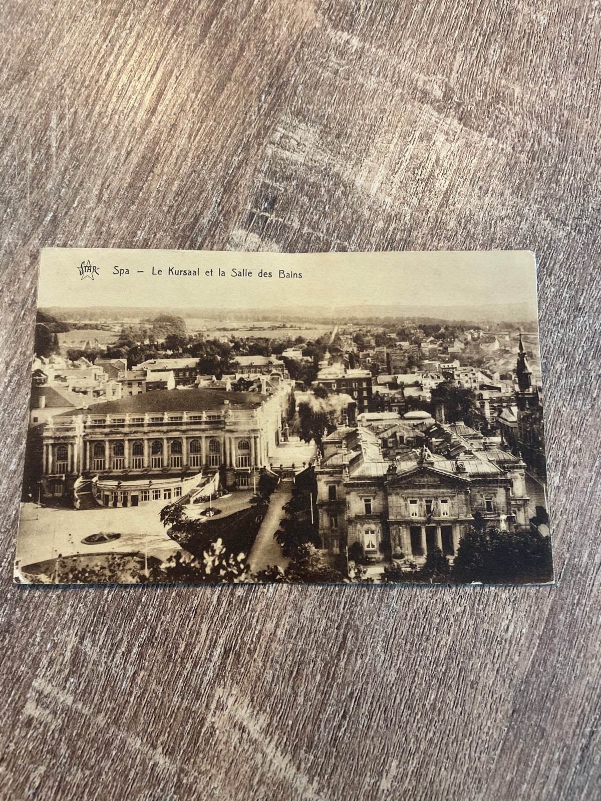 Oude Ansichtkaart Spa - Le Kursaal et La Salle des Bains, Ophalen of Verzenden, Gelopen, België en Luxemburg