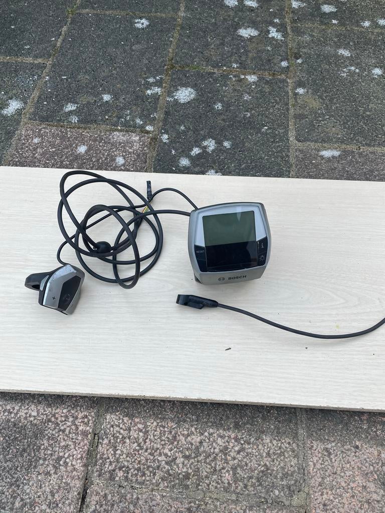 Bosch display met bediening en trap sensor voor e-bike, Fietsen en Brommers, Fietsaccessoires | Fietscomputers, Ophalen of Verzenden