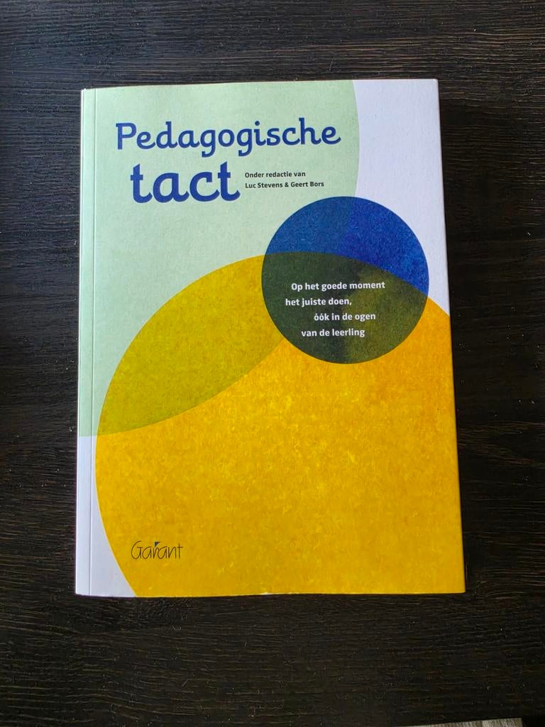 Pedagogische tact, Boeken, Ophalen of Verzenden, Beta, Zo goed als nieuw, HBO