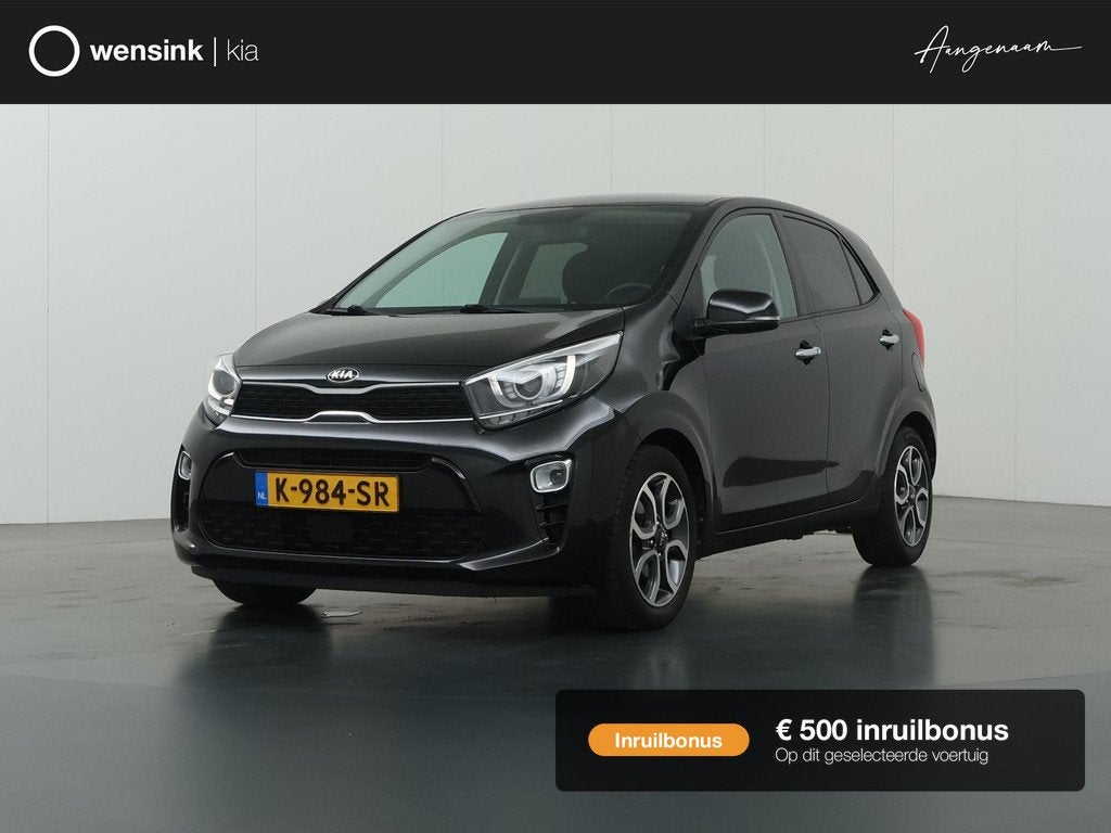 Kia Picanto 1.0 DPi DynamicPlusLine | Keyless | Navigatie |, Voorwielaandrijving, Stof, Gebruikt, 4 stoelen