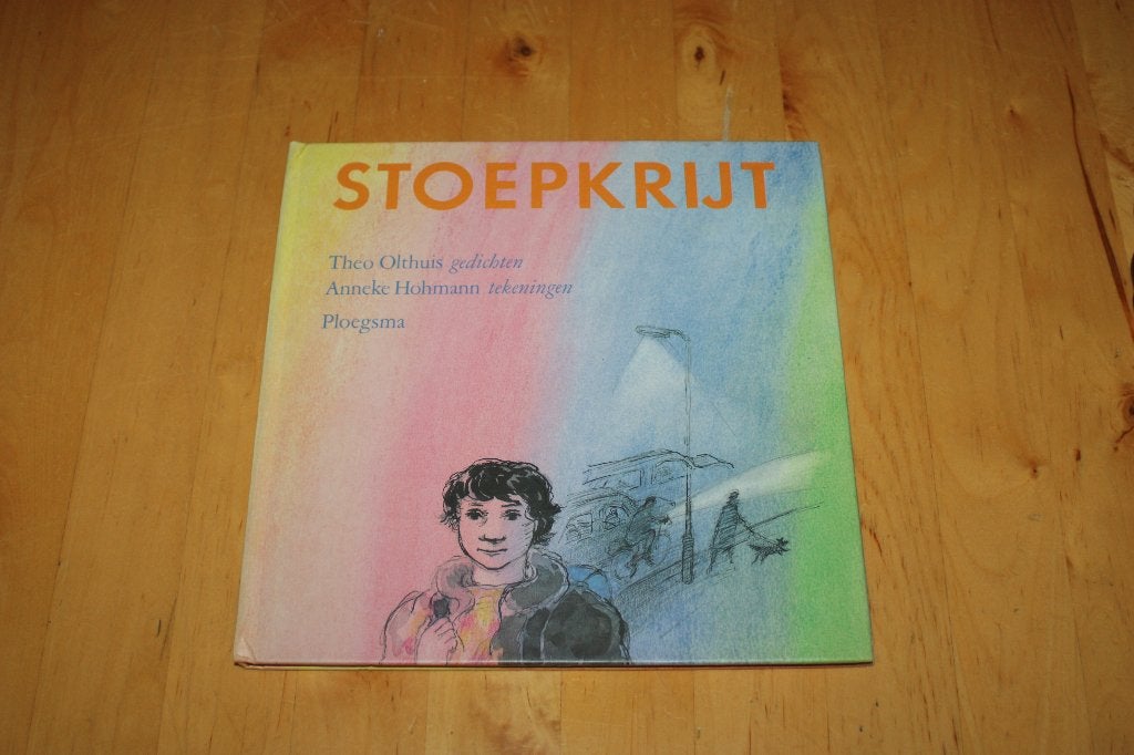Stoepkrijt, Theo Olthuis/Anneke Hohmann poëzie voor kinderen, Ophalen of Verzenden, Gelezen, Theo Olthuis, Fictie algemeen