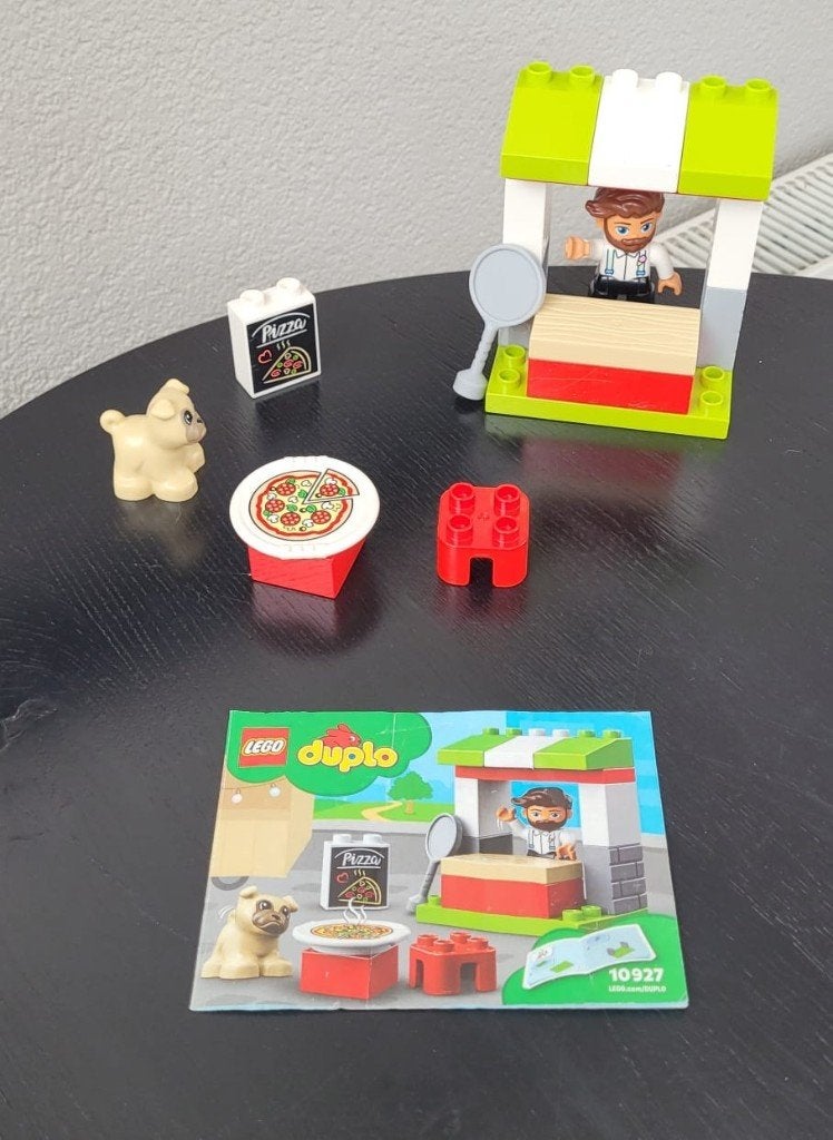 Duplo | Pizza-kraam | 10927, Compleet, Overige thema's, Ophalen of Verzenden, Zo goed als nieuw