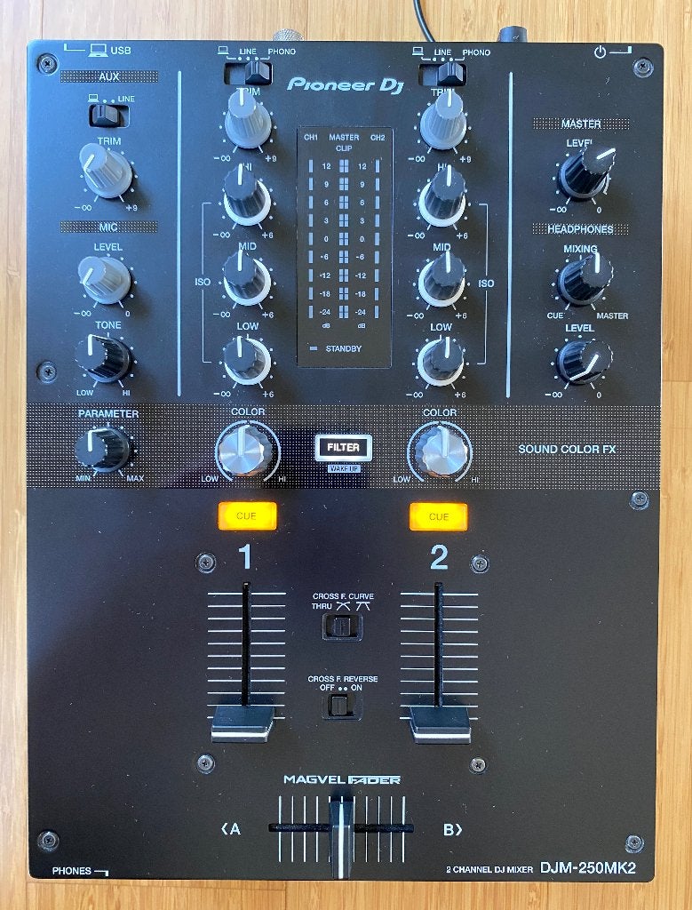 Pioneer DJM-250MK2 DJ mixer met USB - als nieuw, Ophalen of Verzenden, Zo goed als nieuw, Dj-set, Pioneer