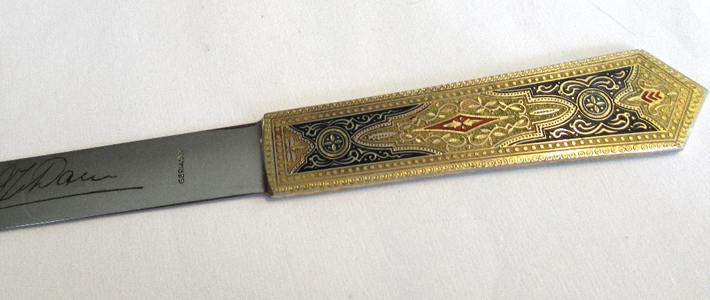 Vintage Solingen briefopener, Germany., Ophalen of Verzenden