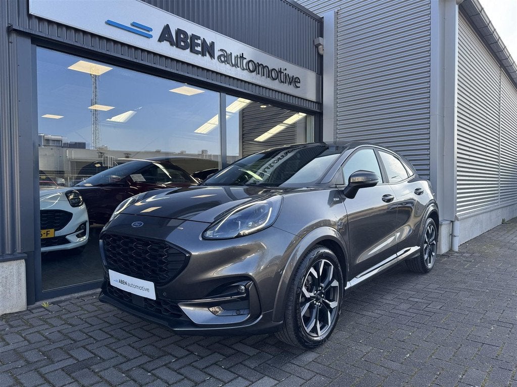 Ford Puma 1.0 EcoBoost 125PK ST-Line X Automaat (WINTER PACK, 125 pk, Zwart, 1226 kg, Origineel Nederlands