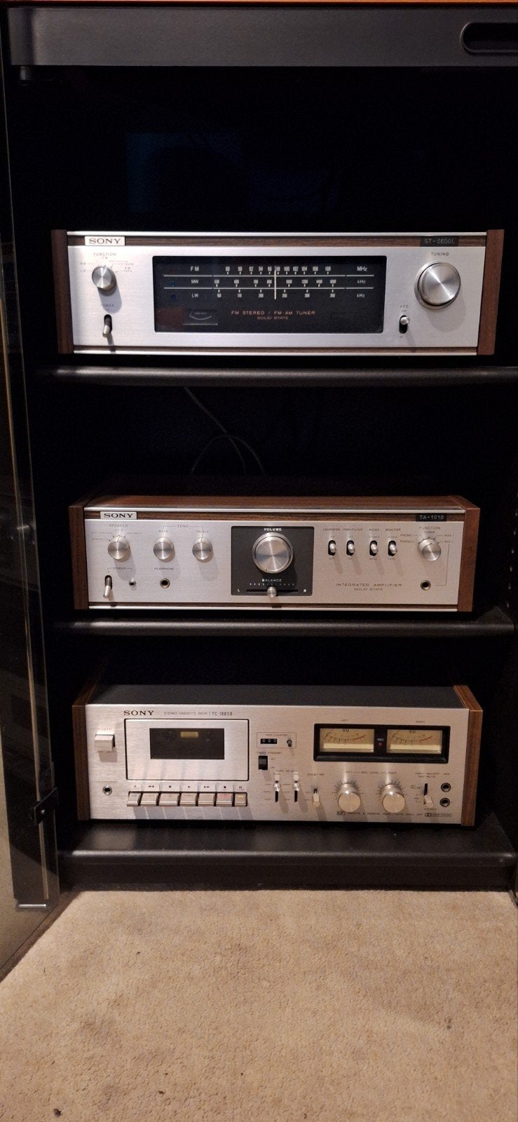 Sony TA-1010+ ST-5600L+TC-188SD+5100, Ophalen, Gebruikt, Speakers, Sony