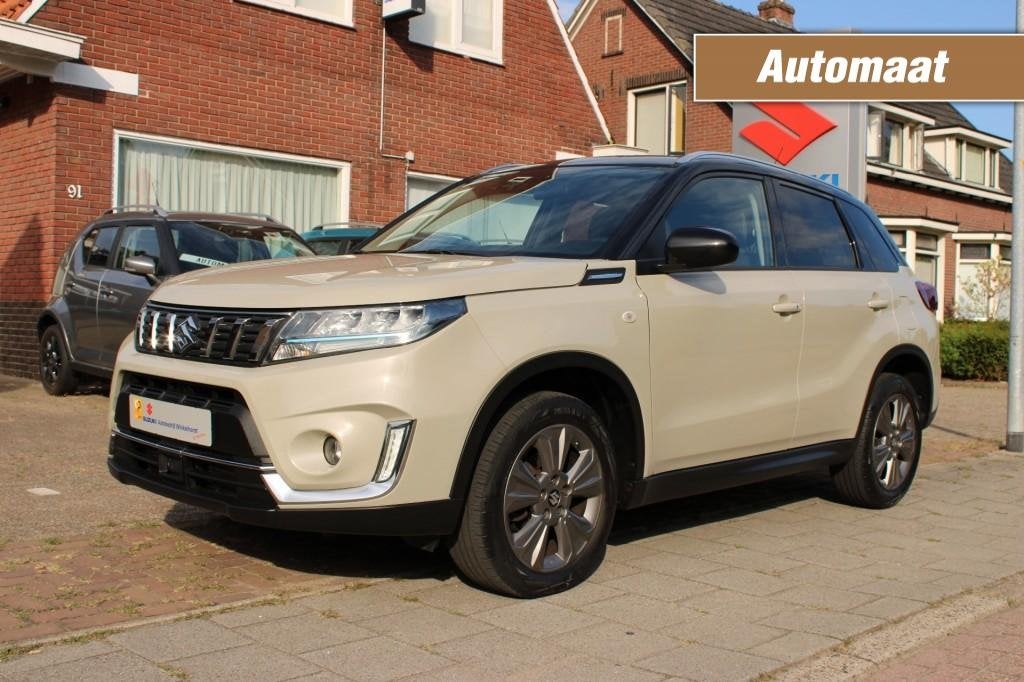 Suzuki VITARA 1.4 B.JET SELECT SH AUTOMAAT / 1500KG TREKGEWI, Auto's, Automaat, Gebruikt, 4 cilinders, Beige