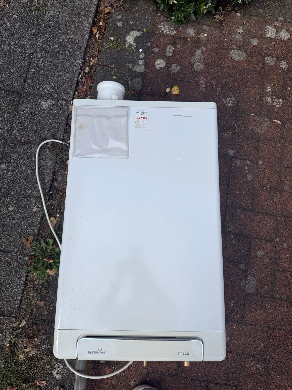 Intergas HReco cv ketel, Doe-het-zelf en Verbouw, Ophalen, Aardgas, Geiser, Zo goed als nieuw