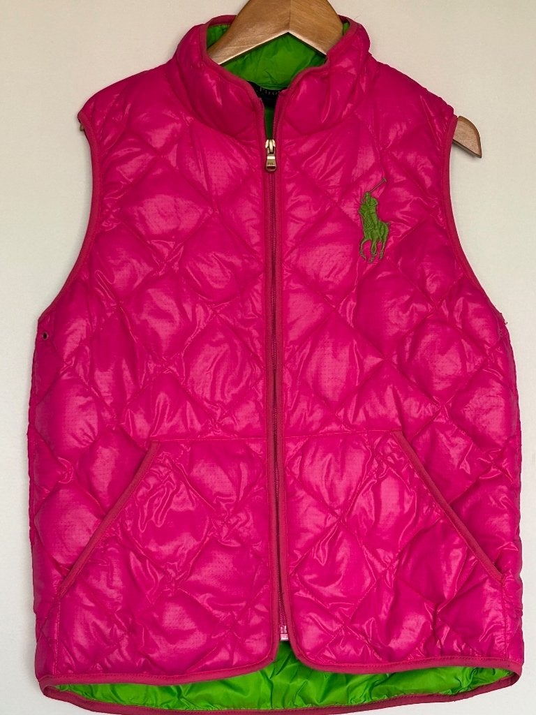 Ralph Lauren bodywarmer maat L 12-14 (ca 158 ), Kinderen en Baby's, Gebruikt, Meisje, Ophalen of Verzenden, Ralph Lauren