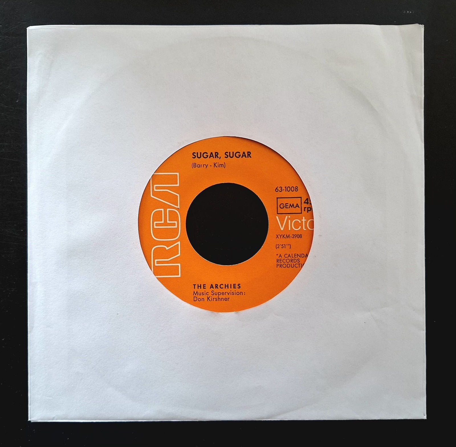 7"/SINGLE  THE ARCHIES - Sugar Sugar, Ophalen of Verzenden, Gebruikt, Pop