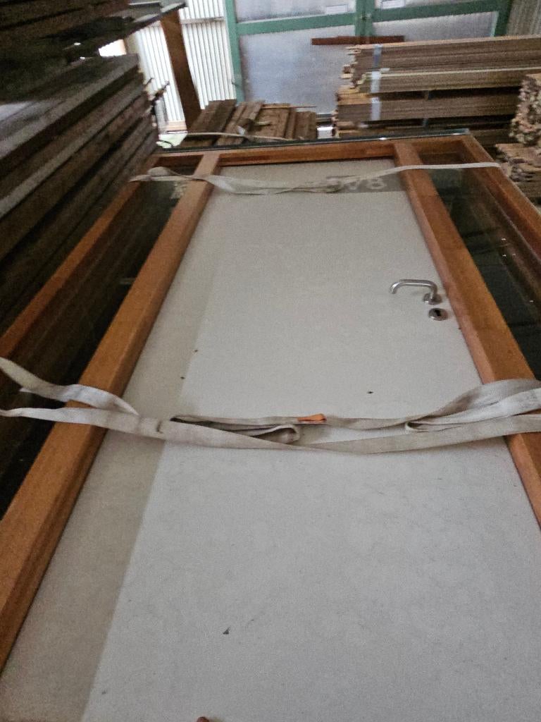 Binnendeur deurkozijn deur met zijlicht ( 184 ), Doe-het-zelf en Verbouw, Deuren en Horren, 120 cm of meer, Binnendeur, Ophalen of Verzenden