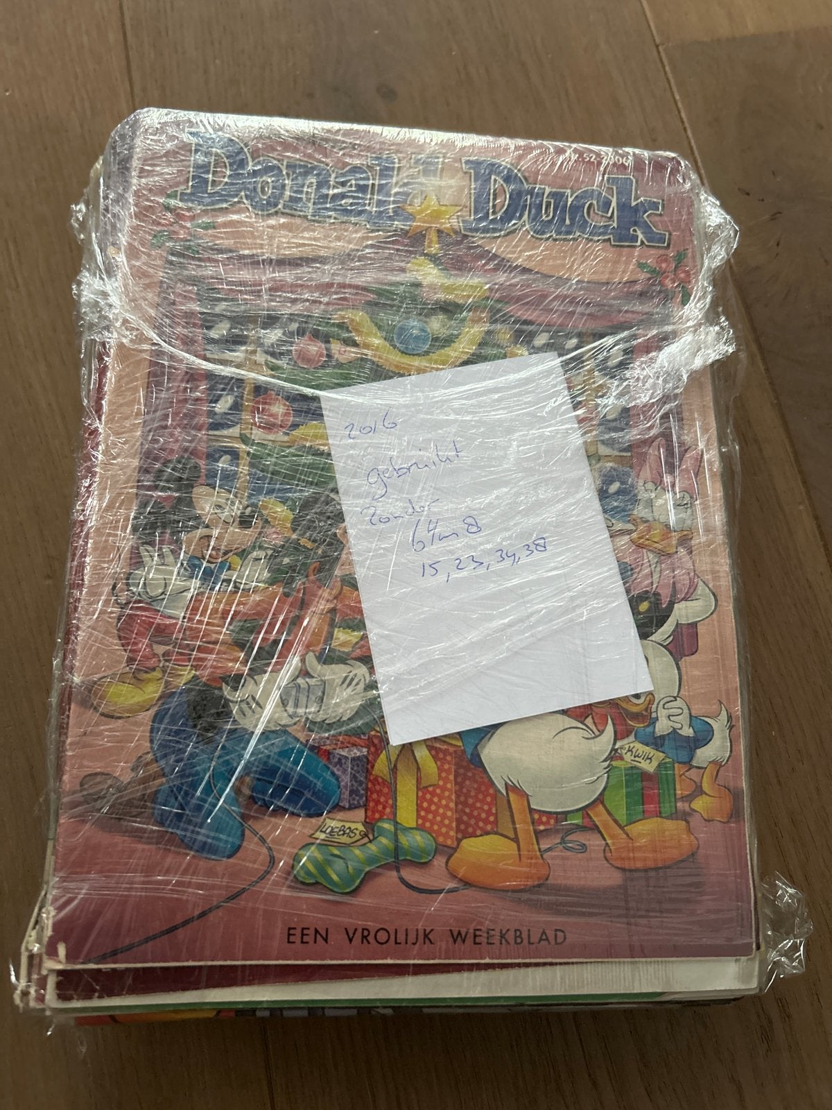 Donald Duck Jaargang 2016 - Gebruikt (excl. 6, 7, 8, 15, 23,, Meerdere stripboeken, Ophalen, Gelezen