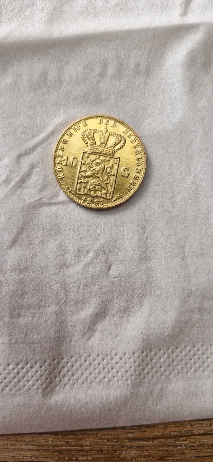 10 gulden 1897, Ophalen of Verzenden, Koningin Juliana, 10 gulden